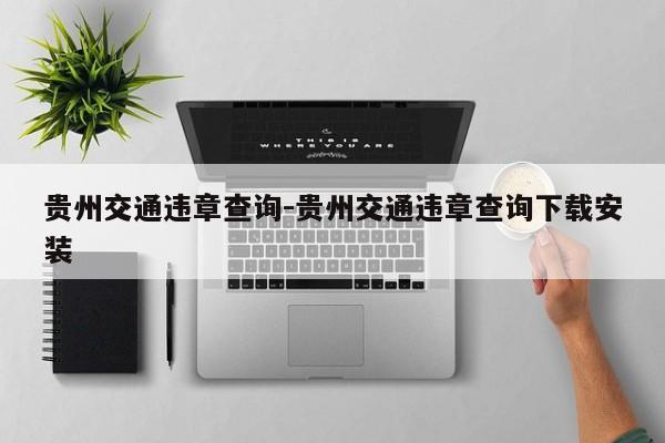 贵州交通违章查询-贵州交通违章查询下载安装