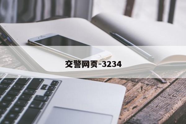 交警网页-3234